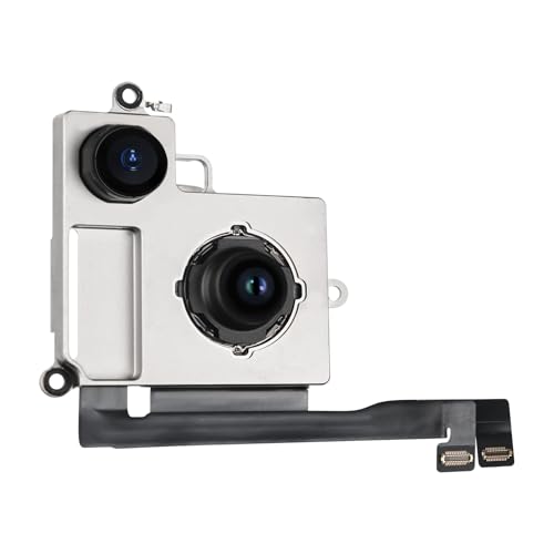 Risidamoy for iPhone 14 12MP OEM Main Rear Back Camera Replacement with Ultra Wide Lens 5X Optical...