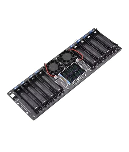 18650 ���`�E���d�r�e�X�^�[ DC �|�[�g 2.4 �C���` �J���[ �X�N���[�� �f�W�^�� �o�b�e���[�d�͌��o���W���[�� DC5V 10A �e�X�^�[ 8 �`�����l��8 �o�b�e���[���S���f�f