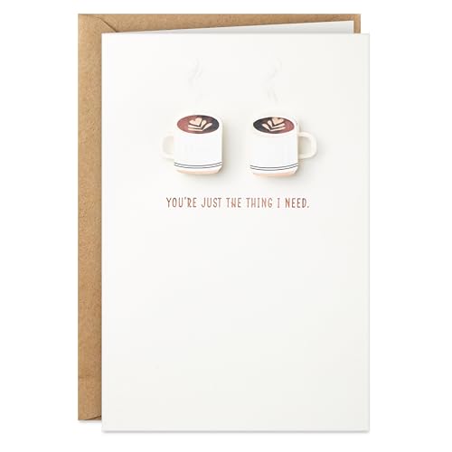 Hallmark Signature Love Card (So Happy I Have You, Coffee)