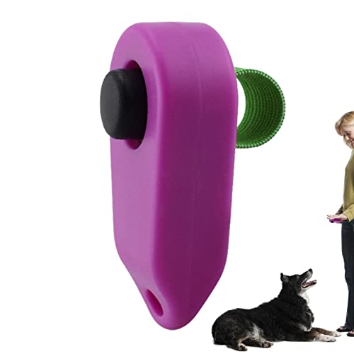 Humkopnl Hunde-Klicker zum Trainieren, Hundetrainings-Clicker – leicht, einfach zu bedienen, Haustier-Trainings-Clicker für Katzen, Welpen, Vögel, Verhaltenstraining