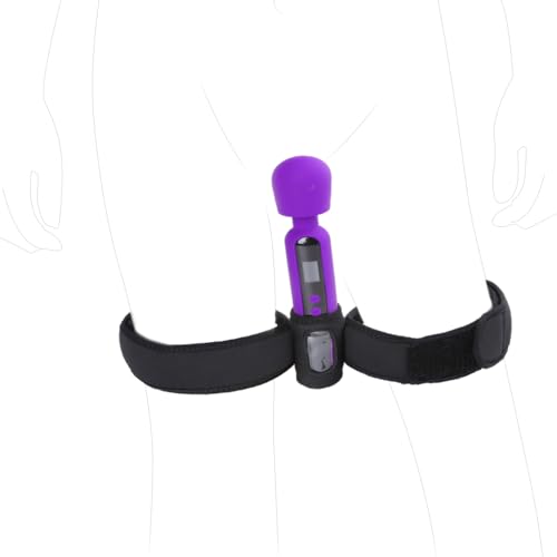 Sex Toy Restraint Leg Straps, Vibrator Elasticity Constrained Forced Strap for Women Hands-Free Play, Adjustable Bondage Leg Straps, Elasticity Constrained Forced Strap for a Variety of Vibrators