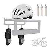 Étagère supérieure : le support de vélo dispose d'une surface de rangement ouverte pour les casques, les gants de vélo, les gourdes, les serrures et autres accessoires de vélo. Ainsi, votre équipement de vélo est organisé de manière centralisée et rapidement accessible.