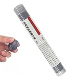 Metal Filler Putty - 114g Waterproof Fireproof Leak Repair, High Temp Resistant Bonding Stick, Industrial Strength Adhesive, Home Improvement, Gray Permanent Sealant for Pipe Concrete Hardware