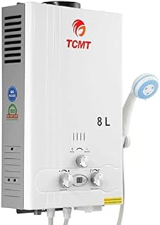 Tengchang 8L Hot Water Heater LPG Propane Gas Tankless Instant Water Boiler W/Shower