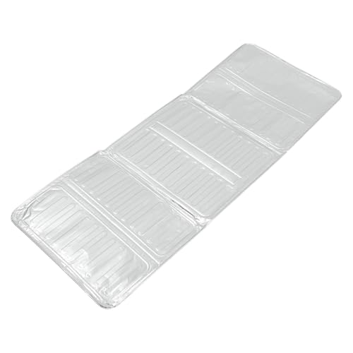 IDEANATEGRATE Protector de Aceite para Cocina de Aluminio Plegable Instalación sin Perforaciones, 5 Piezas, Placa Aislante Térmica para Estufa y Uso Doméstico