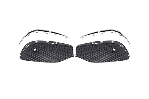 Rejilla de luz antiniebla para Mercedes Clase E W213, protector elegante para parachoques