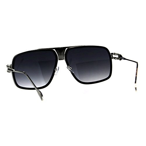 Mens Fashion Sunglasses Designer Style Square Flat Top Frame UV 4003