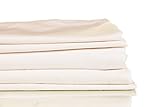 Francois et Mimi 500 Thread Count 100% Egyptian Cotton 3-Piece Duvet Cover Set (Full/Queen, Ivory)
