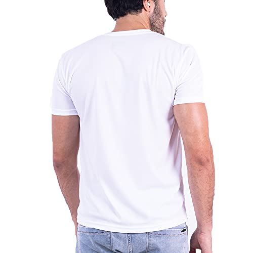 Kit 5 Camisetas Novastreet Dry Fit Anti Suor - Linha Premium (GG, Branco, Preto, Cinza, Azul, Bordo)