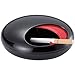 Ashtray Rotating with Lid Windproof Cigarette Ashtray Desktop Smoking Ash Tray for Home Office Decoration (Color : Black)