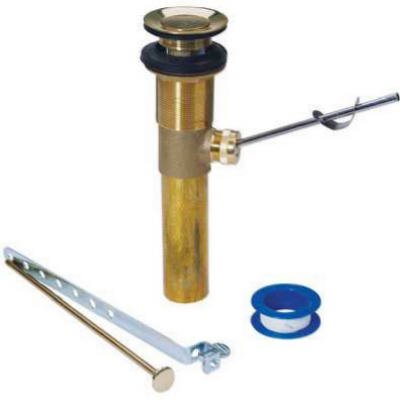 Conjunto de tapón pop-up para fregadero Master Plumber 829-066, latón pulido, 1,25 x 8,5 pulgadas, paquete de 5 unidades