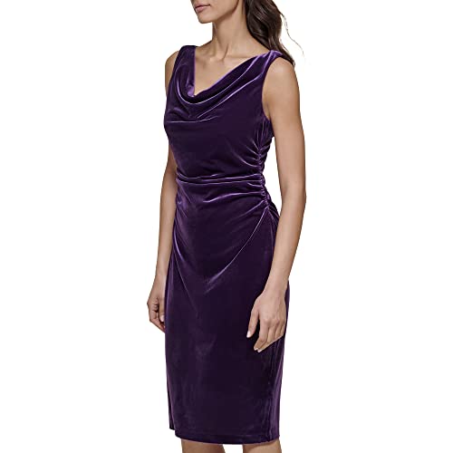 Image of Kensie Women's Sleeveless Cowl Neck Midi Dress