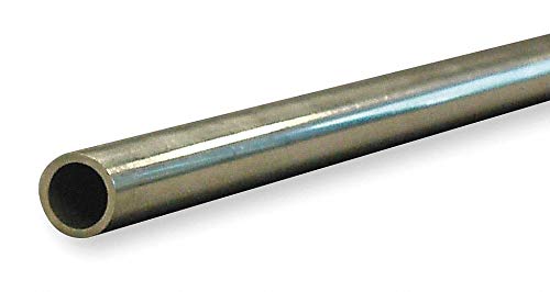 Tubing, Welded, 5/8 in, 6 ft, 304 SS