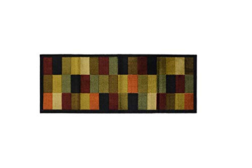 Madison Home Color Block Rug Runner, Multi, 22