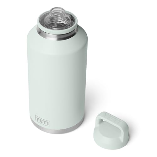 Image of YETI Rambler 64 oz Bottle, Vacuum Insulated, Leakproof, Stainless Steel with Chug Cap, Ridgeline