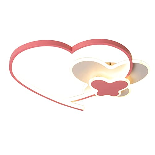 Lámpara de techo regulable moderna de montaje empotrado con silueta de corazón