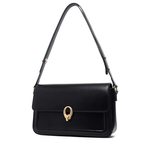 Image of LA FESTIN Small Genuine Leather Purses for Women Designer Shoulder Purse