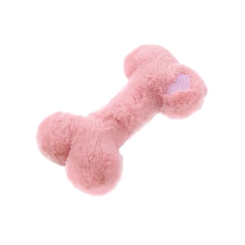 Quietschspielzeug für Hunde niedlich Haustier Hund Plüsch Spielzeug kauspielzeug Hundespielzeug Welpenspielzeug für Welpen, kleine, mittelgroße Hunde, Haustiere (Rosa)