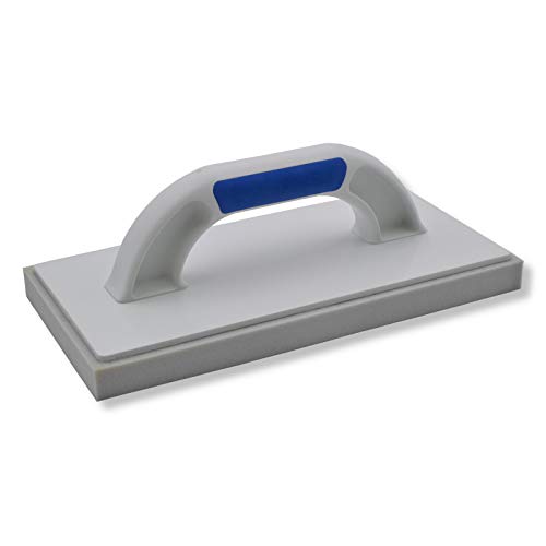 DEWEPRO® Schwammgummi Reibebrett (PS) 280x140mm - Putzbrett mit 20mm Schaumstoffauflage für Fugenarbeiten