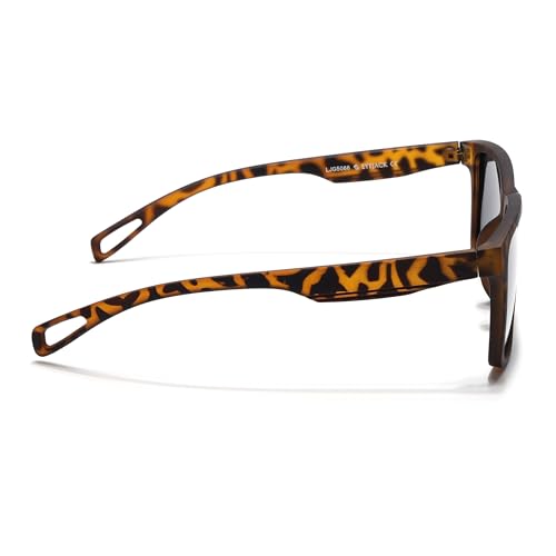 Image of EYEJACK by Voyage UV Protected & Polarized Square Sunglasses for Men & Women