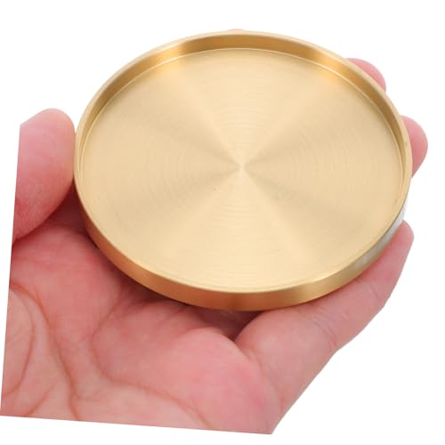 Tasse en cuivre doré facile à laver pour un service de thé chic