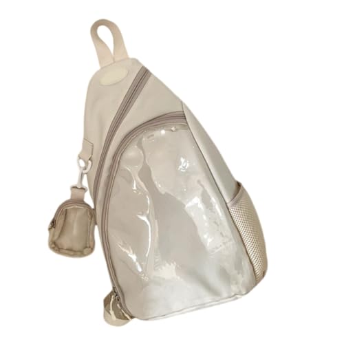 Sac de poitrine transparent femme chic pour le quotidien et les sorties en plein air