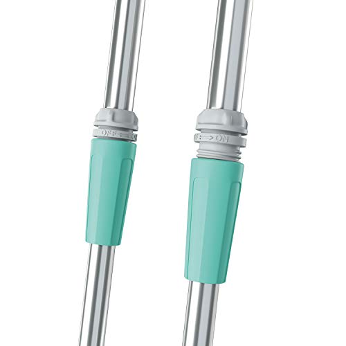 Mop Giratório Ciclone, Balde 20 litros com cesto inox e Rodinhas, MOP7290, Flash Limp