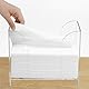 QWORK® Papierhandtuchhalter aus Acryl, Handtuchspender für Papierhandtücher, Transparenter Papierhandtuchspender, für Küche, Restaurant, Badezimmer