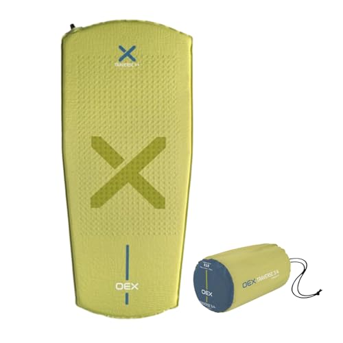 OEX Lightweight and Packable Traverse ¾ Self-Inflating Mat, Compact Inflatable Sleeping Mat for Camping, Ideal for Hiking, Backpacking and Wild Camping, Camping Equipment OEX Lightweight and Packable Traverse ¾ Self-Inflating Mat, Compact Inflatable Sleeping Mat for Camping, Ideal for Hiking, Backpacking and Wild Camping, Camping Equipment