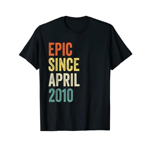Divertido épico desde abril de 2010, regalo de cumpleaños 11 años Camiseta