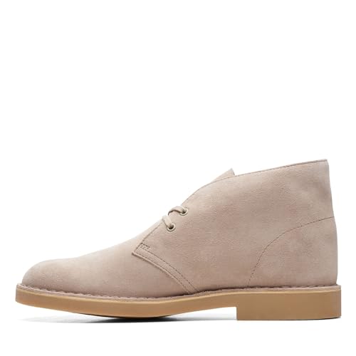 Image of Clarks - Mens Desert Bt Evo Shoes, Color Sand Suede, Size: 9.5 M US