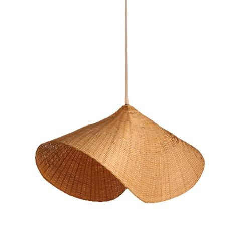 Abat-jour en bambou style japonais lustre de salon haut de gamme