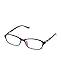 NYFASHION101 Solid Color Frame Studious Rectangular Reading Glasses - PU, 3.0