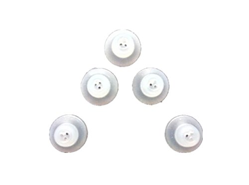 Jungle Care Hearing Aid Closed Domes 6mm 5-Pack Comfortable PSAP (Personal Sound Amplifiers Product) Kit Ear Tips Invisible, Perfect for Open Air (Open fit), Except for RIC