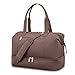 Samsonite Better Than Basics Weekender Duffle – Drop Bottom Travel Bag with 14” Laptop Compartment, SmartSleeve™ Trolley Strap, Adjustable Shoulder Strap, Durable RPET Lining, CHOCOLATE MAUVE