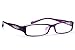 Produktbild morefaz New Unisex (Damen Herren) Flower Blumen Retro Vintage Lesebrille Brille +0.50 +0.75 +1.0 +1.5 +2.0 +2.5 +3.00 +4.00 Reading Glasses (TM) (+2.00, Purple)