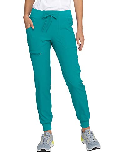 HeartSoul Break On Through Low Rise Jogger, HS030, L, Teal Blue