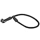 Bindpo Handband, Nylon-Anti-Lost-Lanyard-Gürtelseil mit 1/4 Adapterschraube für Osmo Mobile 2 3 4 Stabilisator für Kamera(Schwarz)