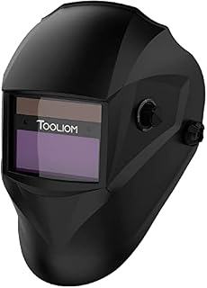 TOOLIOM Welding Mask 92 x 42mm Auto Darkening True Colour Welding Helmet for TIG MIG ARC Welding Hood