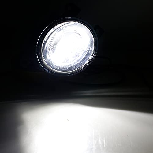 BATLAM 2 Peças LED Conjunto De Farol De Nevoeiro 261504GA0A 261554GA0A Para Infiniti 14-18 Q50 15-17