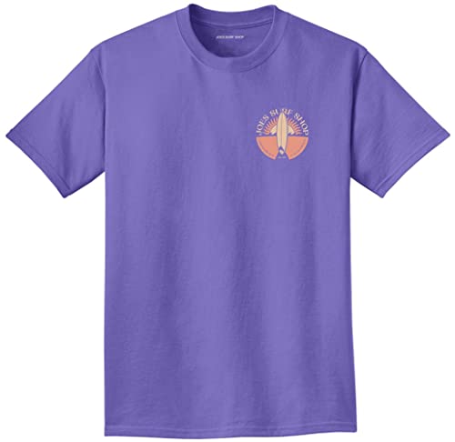 JOES SURF SHOP Men's Garment Dyed Graphic T-Shirt Collection,100% Pigment-Dyed Cotton2