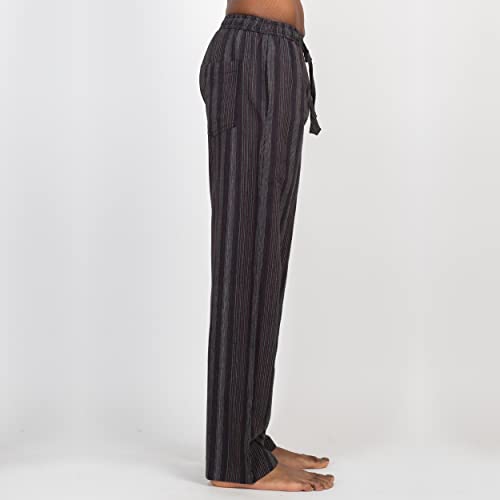 Unisex Stripe Comfy Weekend Lounge Pant with Elastic Waist2