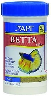 API Betta Flakes Fish Food .36-Ounce Container - 1