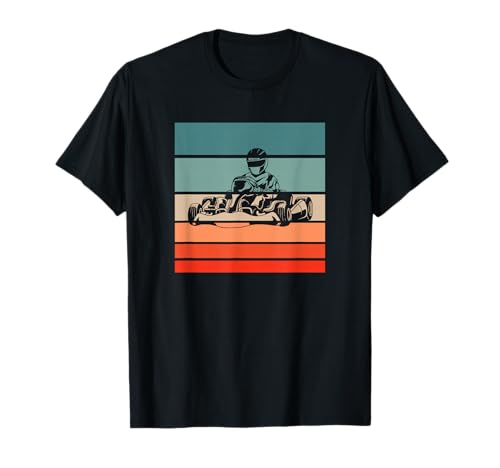 Go Kart Retro Style Vintage T-Shirt