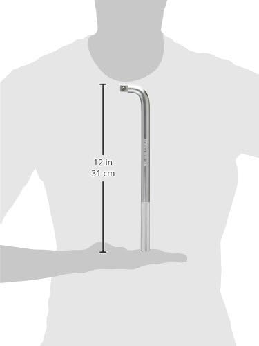 Miniatura 2 de Yamashita Industrial Laboratory Koken 12 (0.500 in) SQ. L Mango, longitud total 11,8 pulgadas (11.811 in) 4788-300