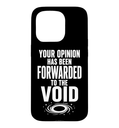 Your Opinion Forwarded To The Void �ʔ�������Ȉ��p �X�}�z�P�[�X iPhone 15 Pro �p