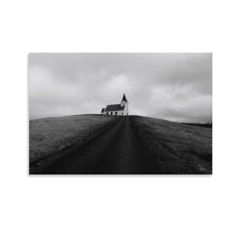 Poster Islande pour raviver un mur blanc vide avec une toile moderne