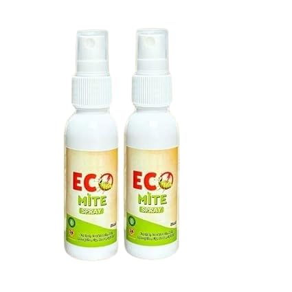 Newclick Natural Eco Mite Spray | Effective Plant-Based Mite Killer | Non-Toxic Pest Solution for Home & Garden 50ml X 2 = 100ml