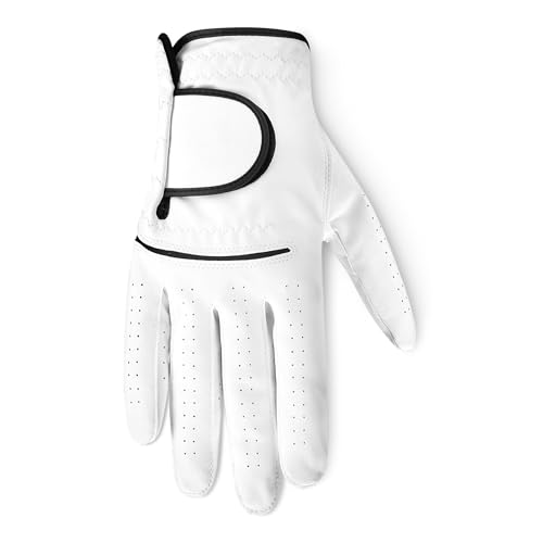 Amazon Basics Golf Gloves, Men Left Handed Golfer, Large, 2-Pack