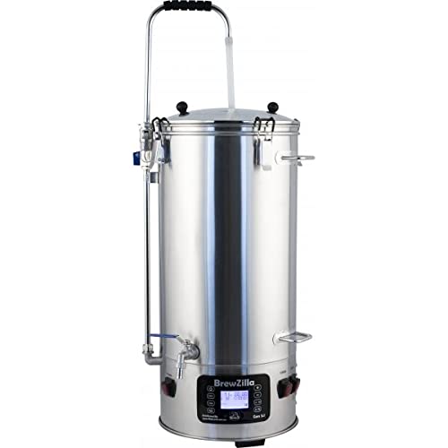 Kegland 35L BrewZilla | Stainless steel construction | Automatic step mashing | 9 gallon | Gen 3.1.1